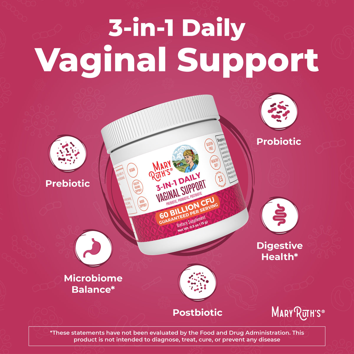 3-in-1 Vaginal Support Powder
