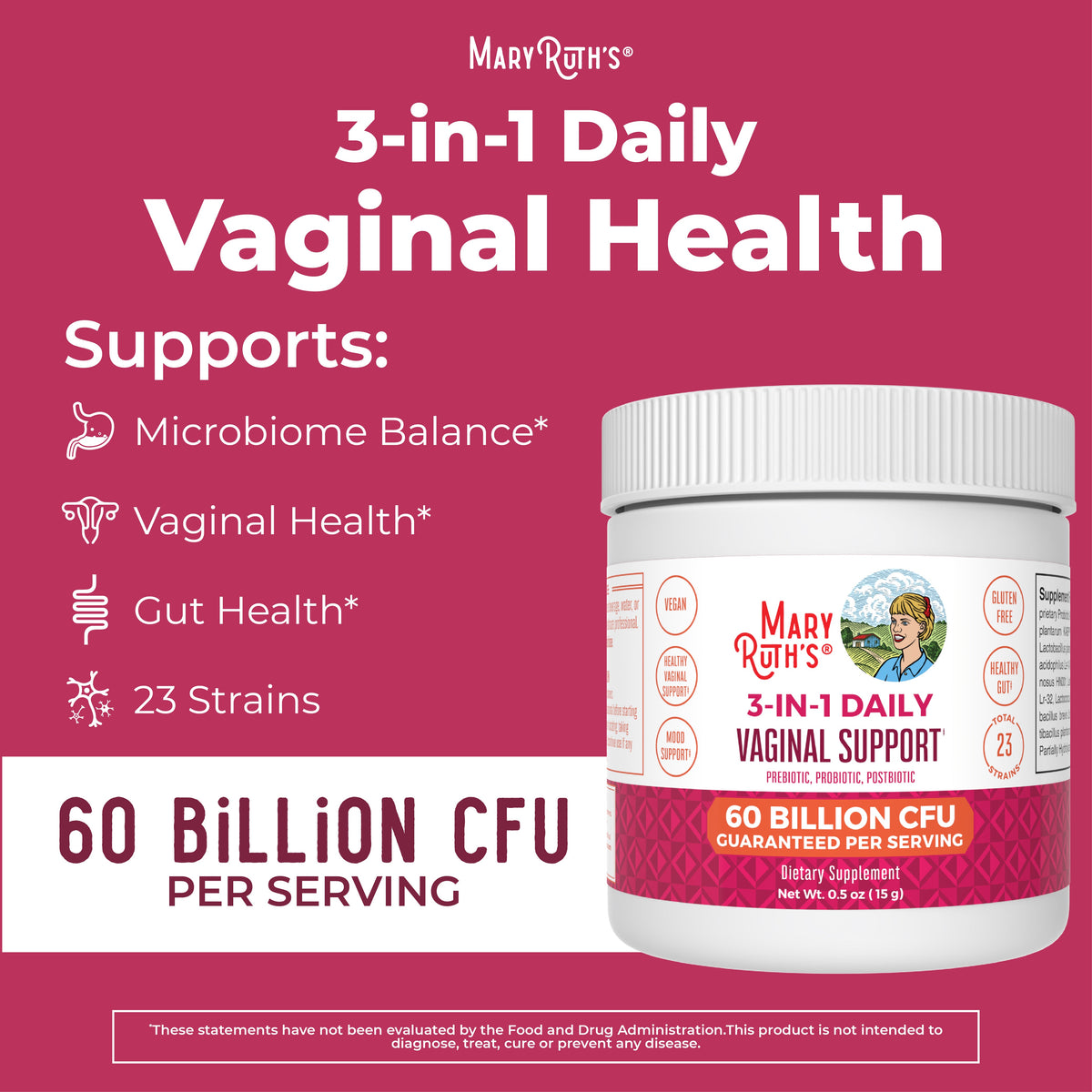 3-in-1 Vaginal Support Powder