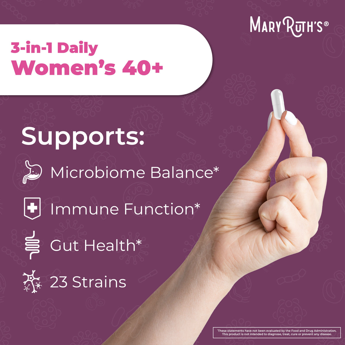3-in-1 Women's 40+ Daily Health Capsules