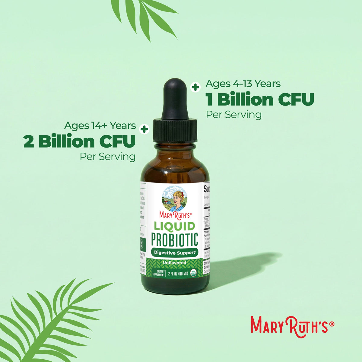 Organic Liquid Probiotic Travel Size