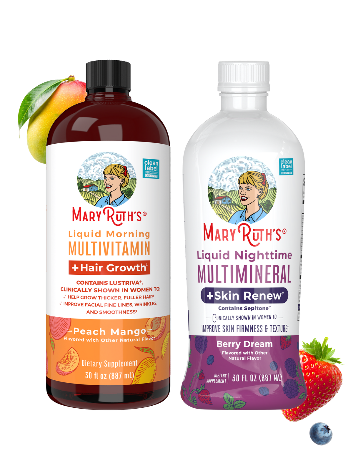 AM & PM Routine + Hair Growth & Skin Support