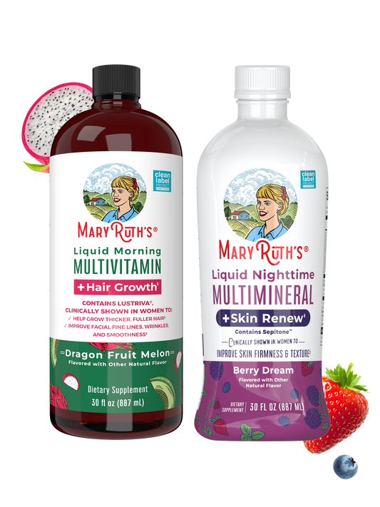 AM & PM Routine + Hair Growth & Skin Support
