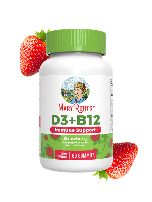 D3 + B12 Gummies (Strawberry)