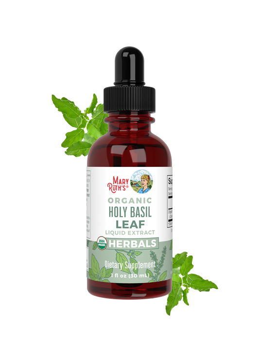 Organic Holy Basil Leaf Liquid Drops