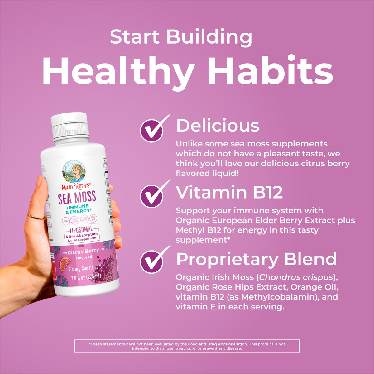 Sea Moss + Immune & Energy Liposomal