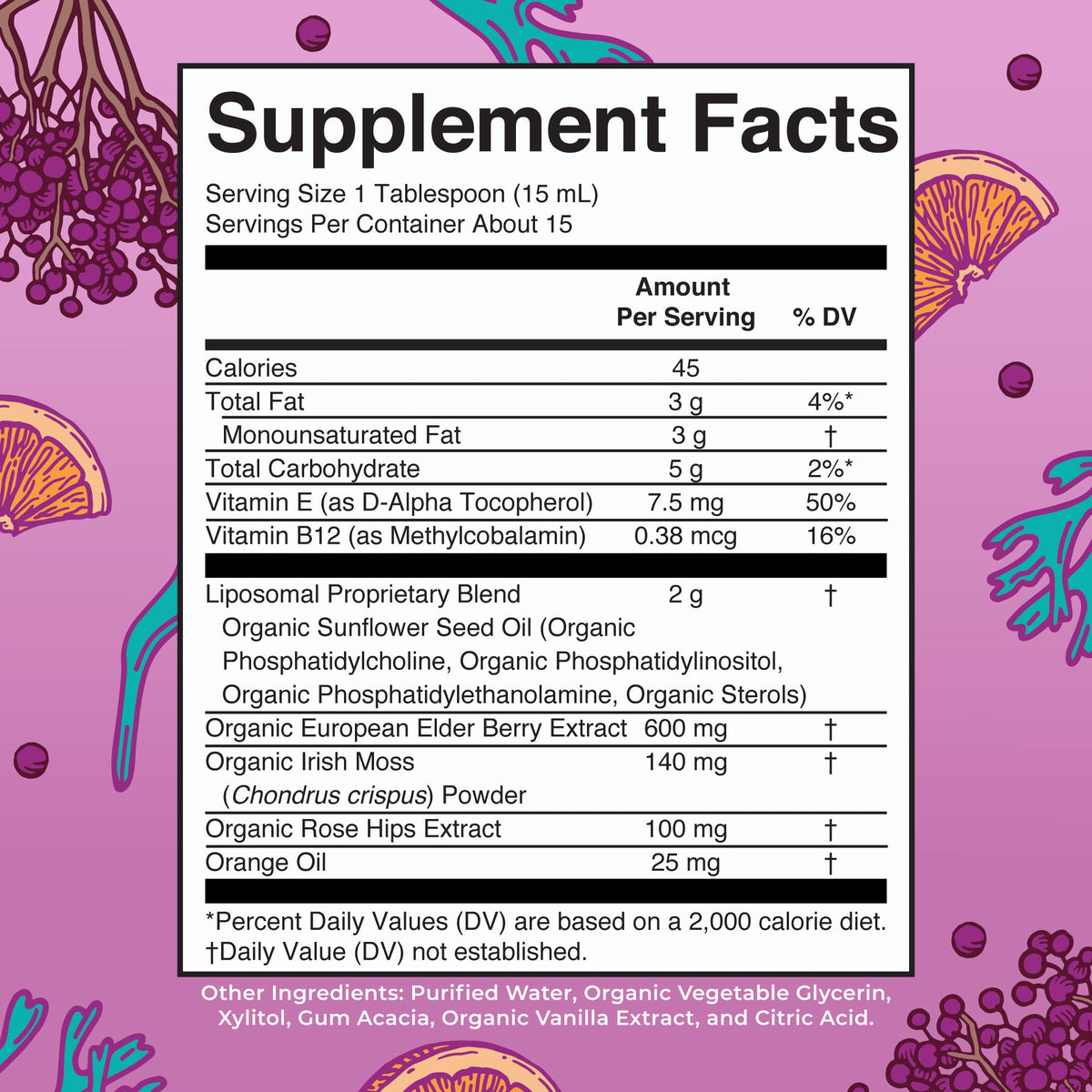 Sea Moss + Immune & Energy Liposomal