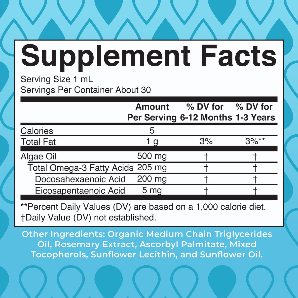 Infant & Toddler Omega-3 Liquid Drops