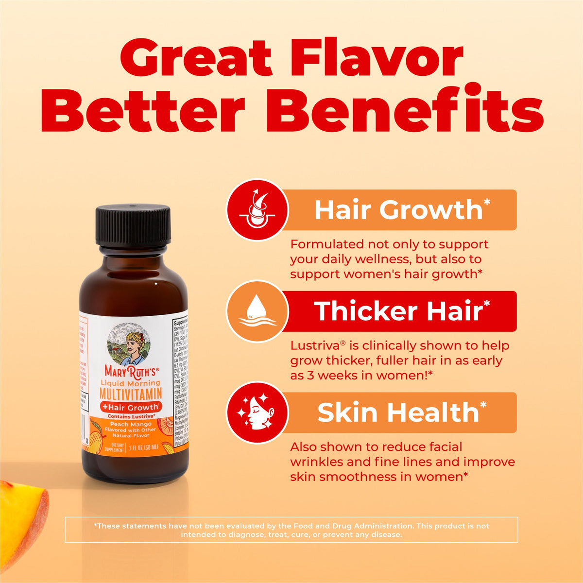 Liquid Morning Multivitamin + Hair Growth Travel Pack