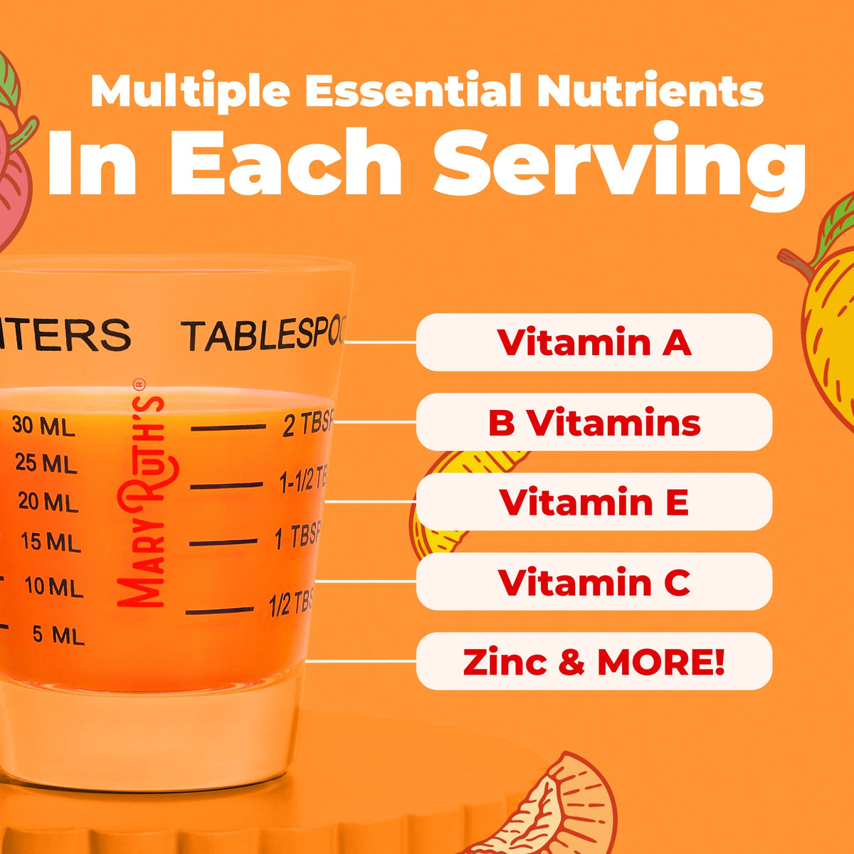 Liquid Morning Multivitamin + Hair Growth Travel Pack