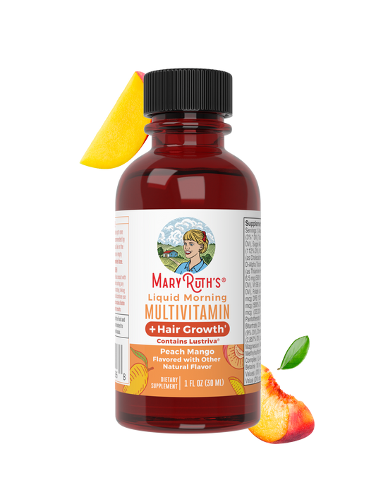 Liquid Morning Multivitamin + Hair Growth Travel Pack