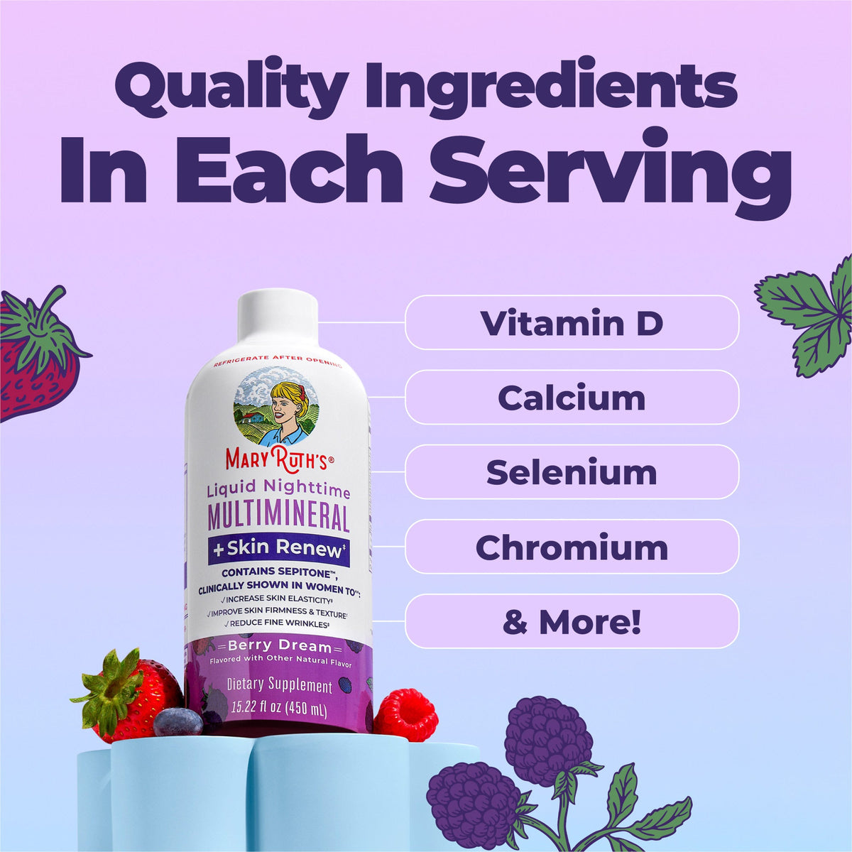 Liquid Nighttime Multimineral + Skin Renew