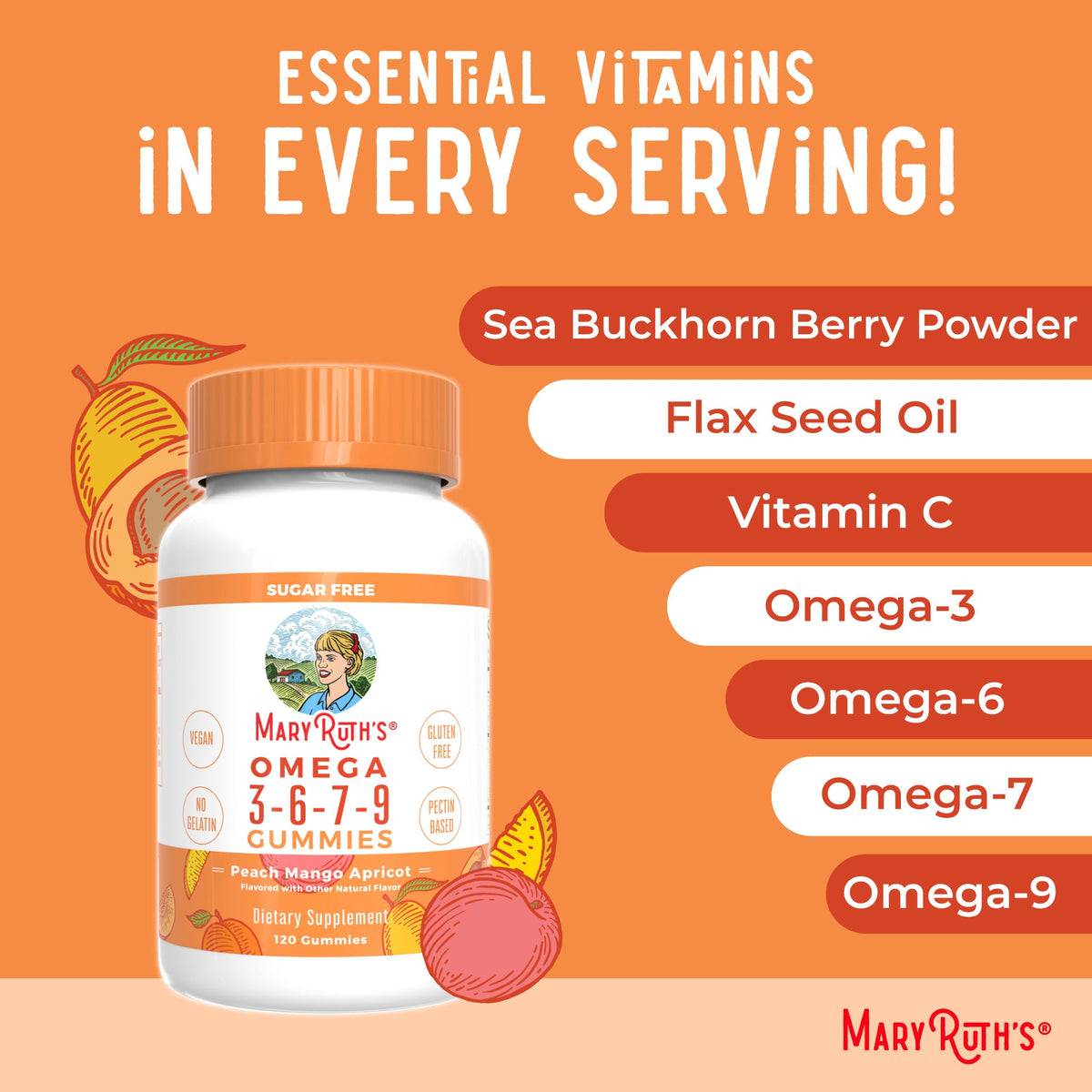 Omega 3-6-7-9 Gummies