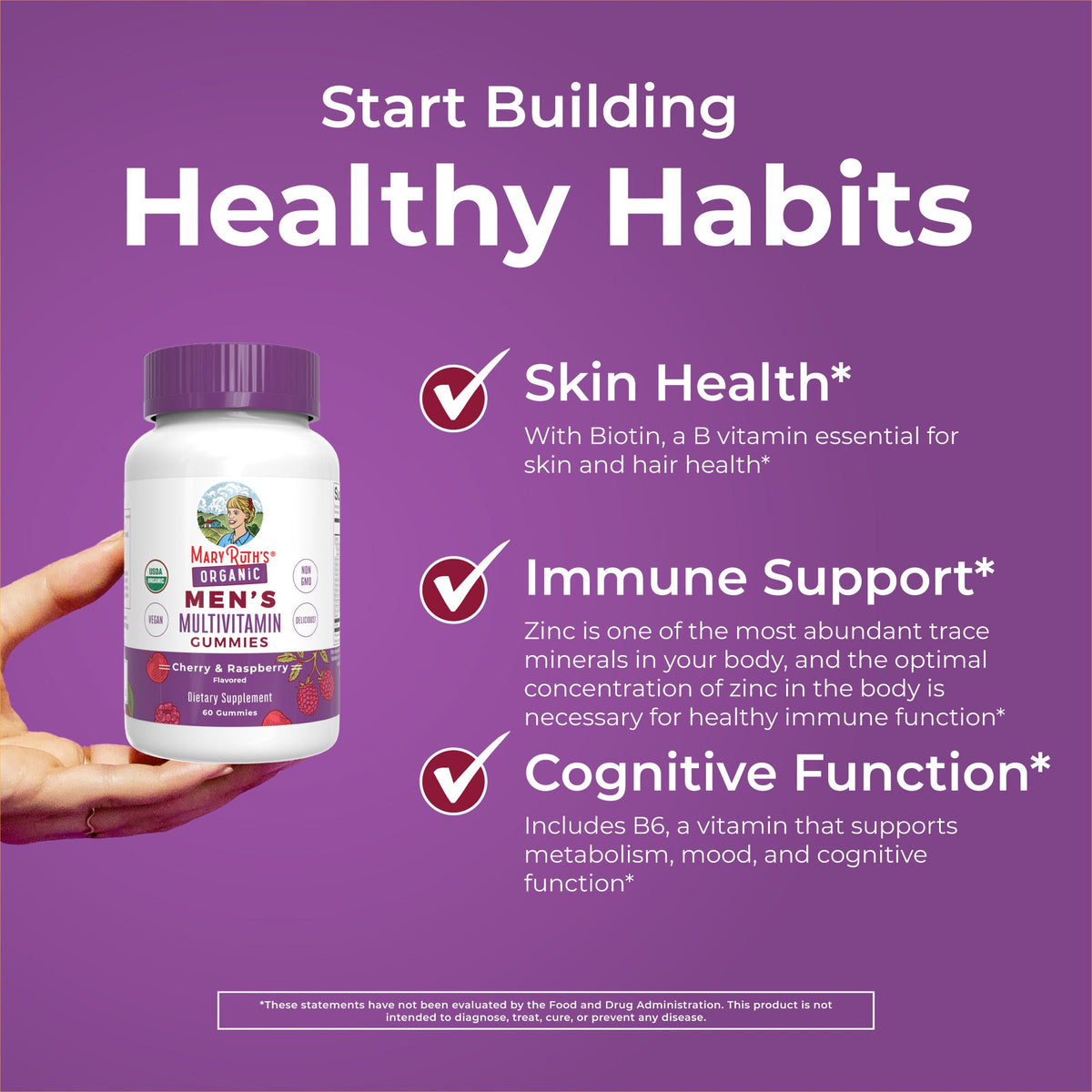 Organic Men’s Multivitamin Gummies