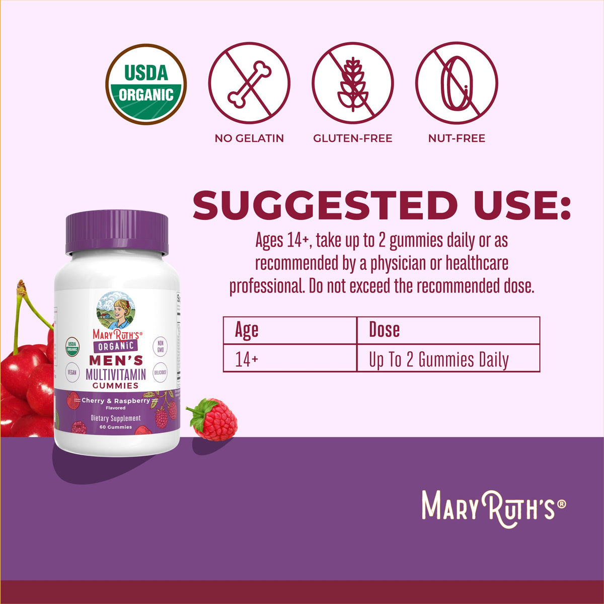 Organic Men’s Multivitamin Gummies