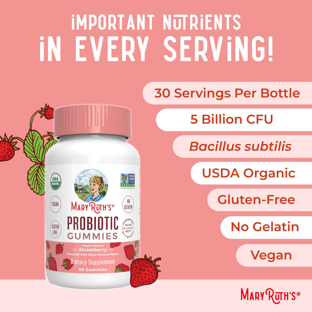 Organic Probiotic Gummies
