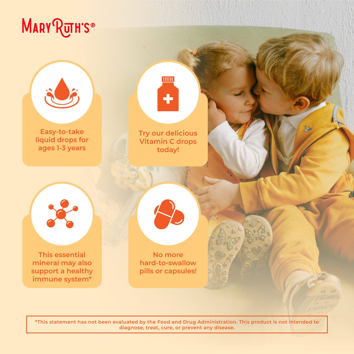 Organic Toddler Vitamin C Liquid Drops