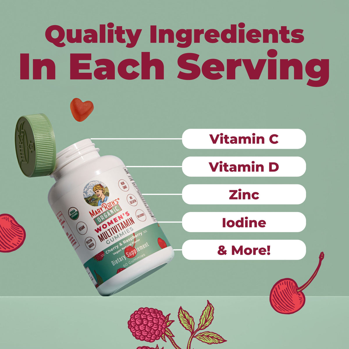 Organic Women's Multivitamin Gummies