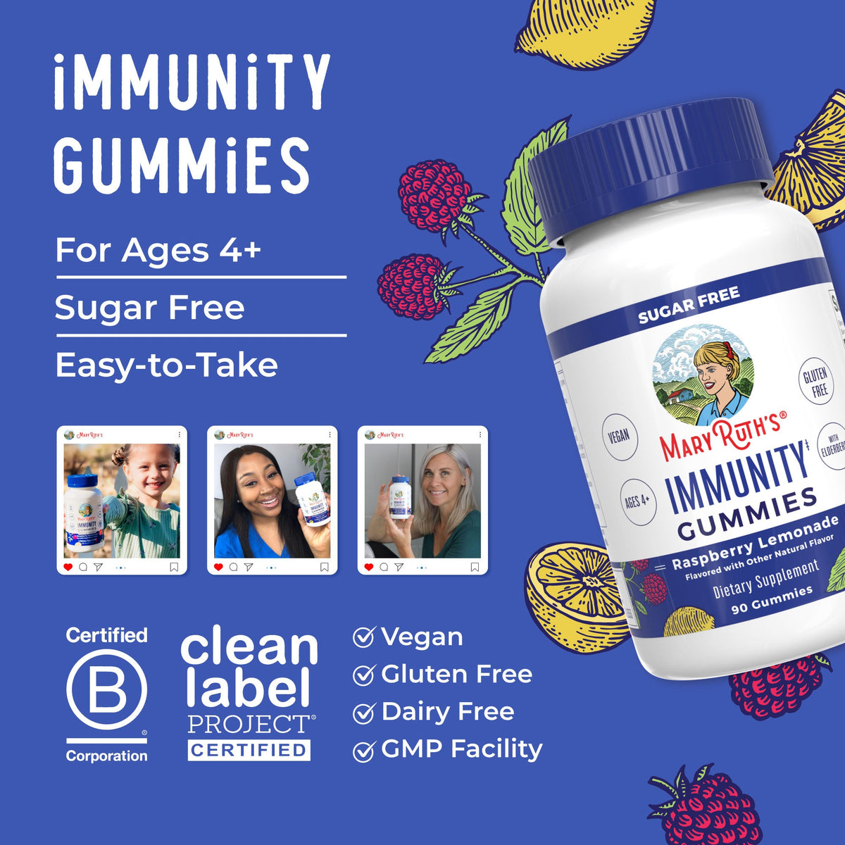 Sugar Free Immunity Gummies
