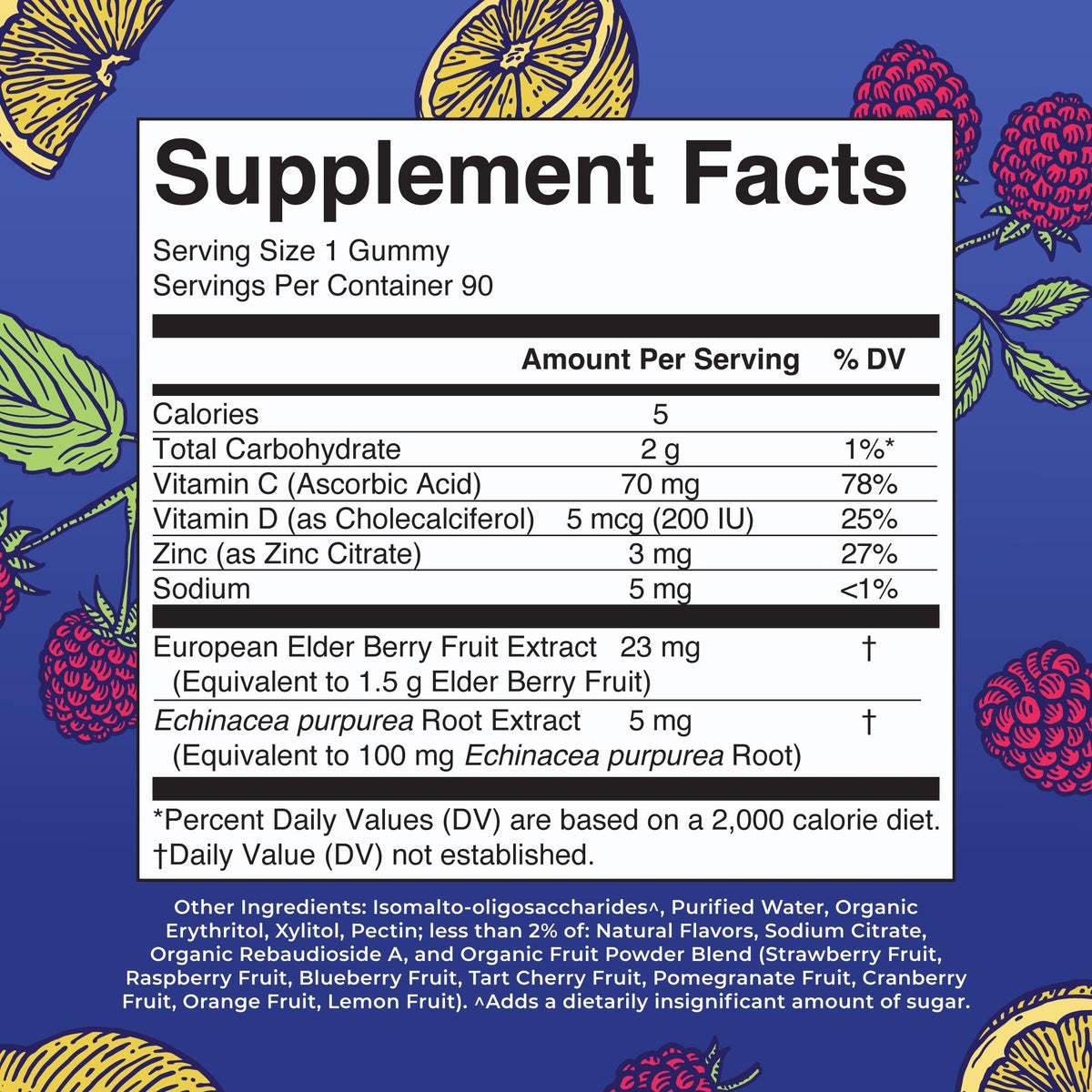 Sugar Free Immunity Gummies