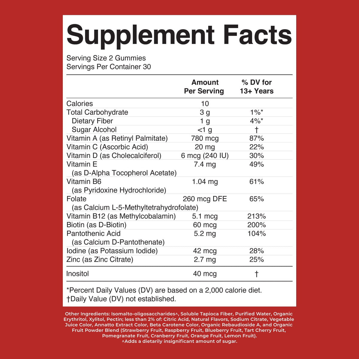 Teen Multivitamin Gummies