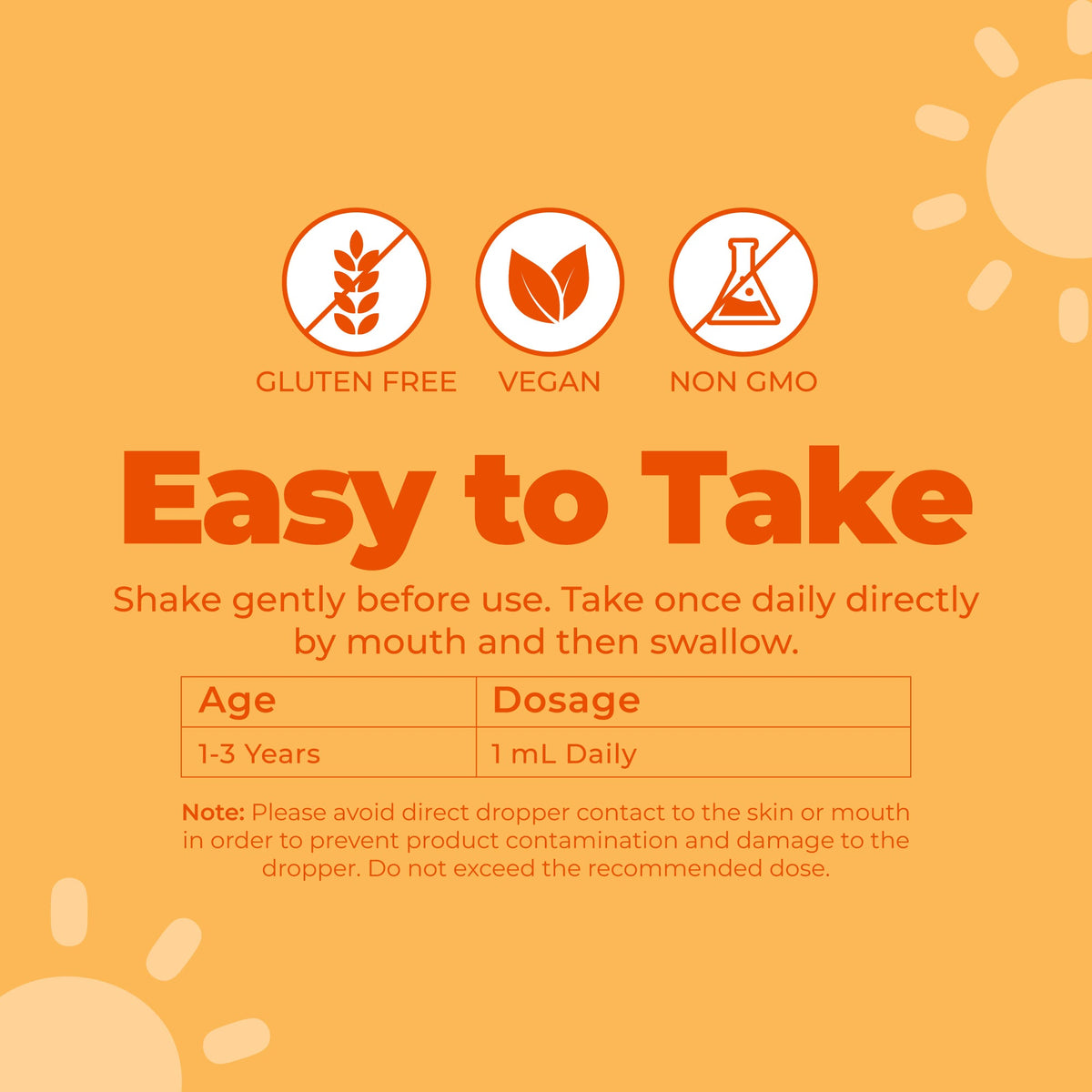 Toddler Vitamin D3+K2 Liquid Drops