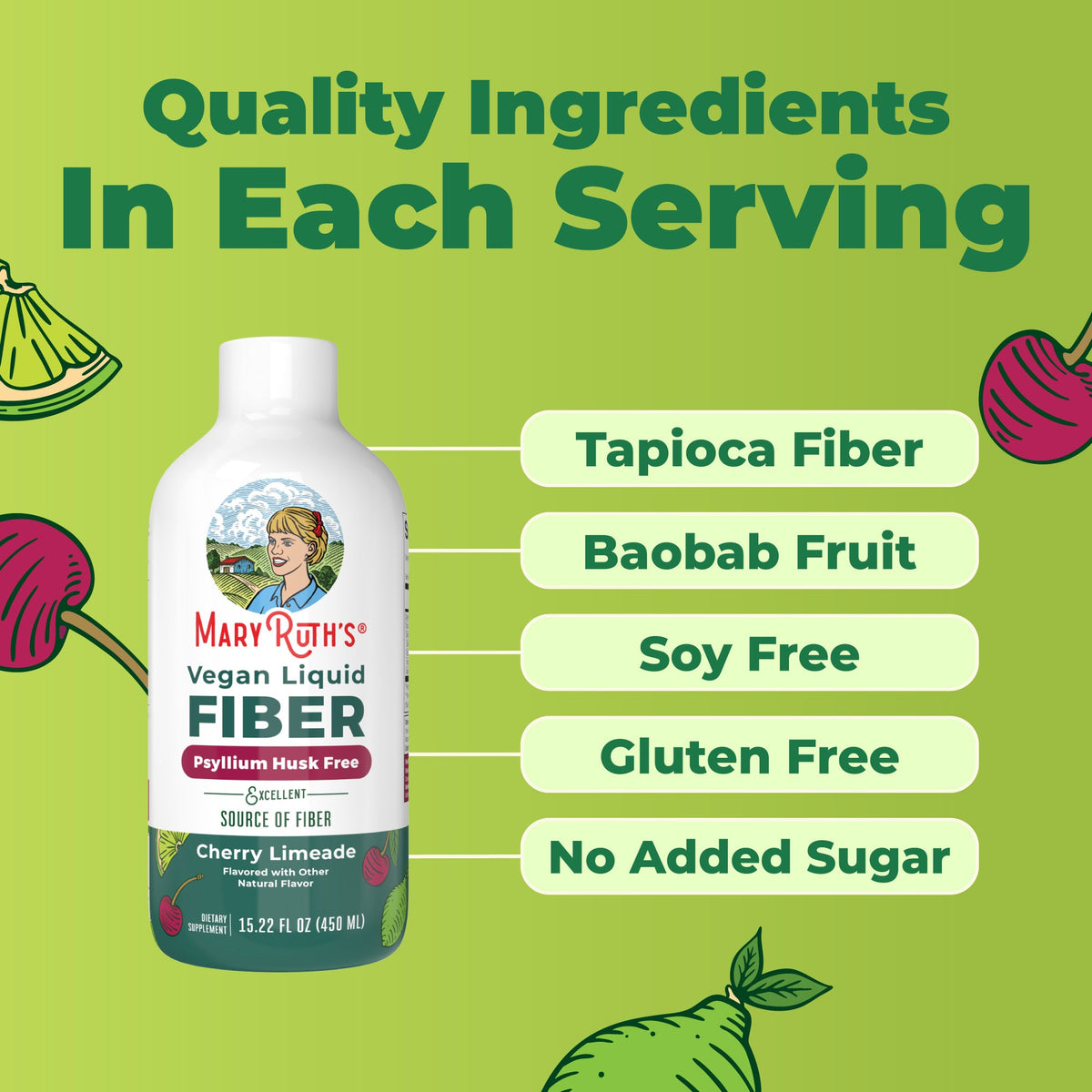 Vegan Liquid Fiber