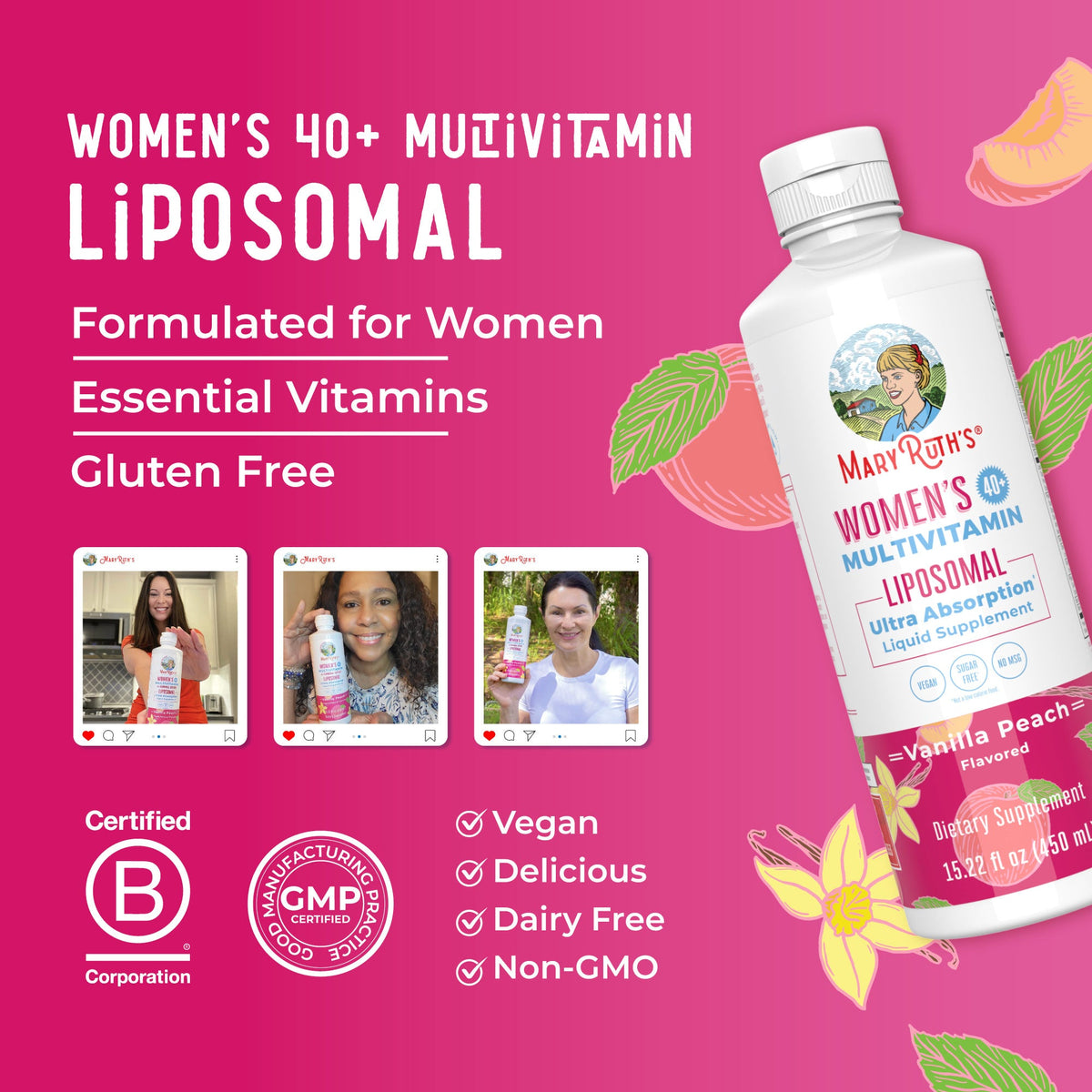 Women's 40+ Multivitamin Liposomal