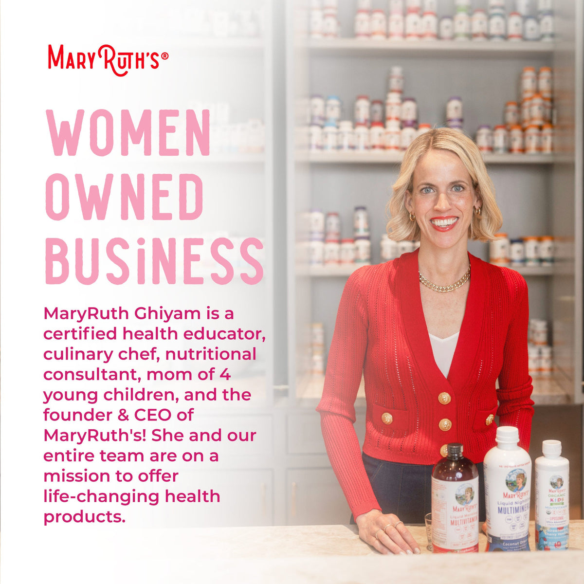 Women's Organic Multivitamin Liposomal Pouches